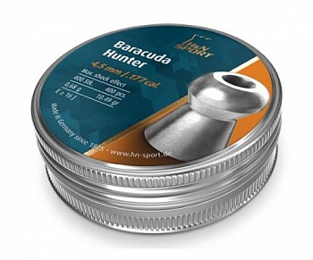 Пуля пневм. HN Baracuda Hunter кал. 4,5 мм, 0,68 г (400 шт./бан.)