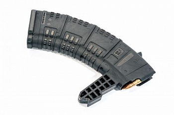 Магазин Pufgun на СКС, 7,62х39, 30 патронов, полимер, черный, возможность укороч