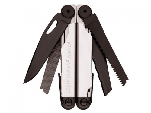 Инструмент Лезерман Вейв Серебристо-Черный