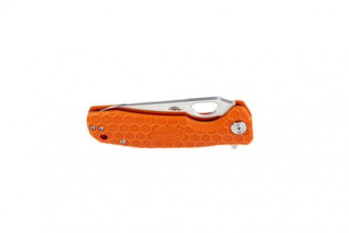 Нож Honey Badger Leaf M (HB1303) с оранжевой рукоятью Нож Honey Badger Leaf M (HB1303) с оранжевой рукоятью