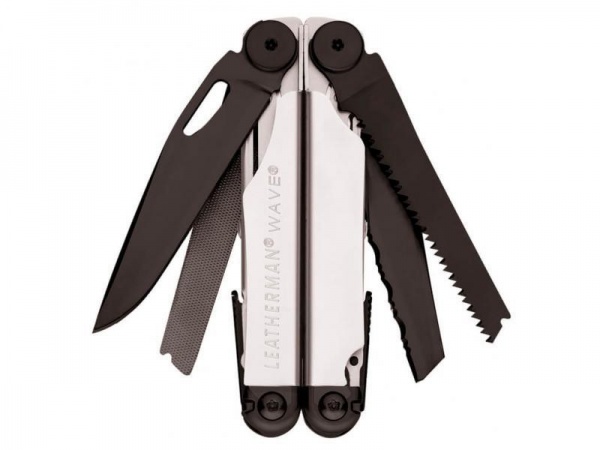 Инструмент Лезерман Вейв Серебристо-Черный