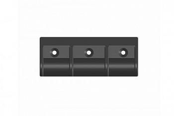 Крепление банки малое передвижное черное