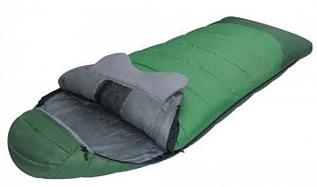 Мешок спальный FORESTER зеленый, правый, 9230.01011