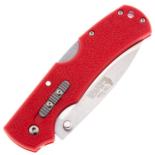 Нож CS_23JK Slock Master Hunter - складной, рук-ть красн. GRN, клинок 8Cr13MoV