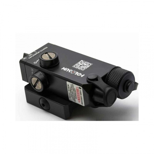 Тактический ЛЦУ HOLOSUN Single, лазер зеленый+вынос.кнопка,быстросъемный на Weav