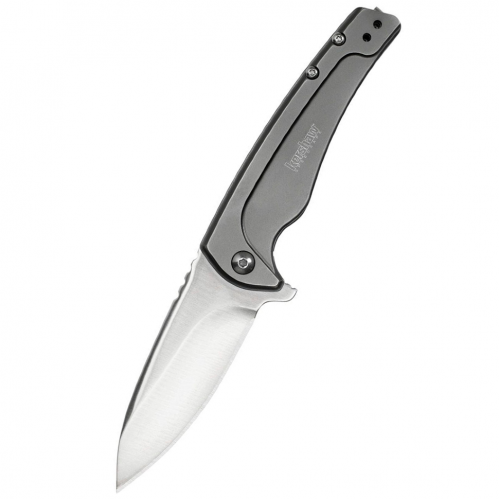 Нож K1810 Intellect - нож складной, сталь 8Cr13MOV, рукоять стальная Нож K1810 Intellect - нож складной, сталь 8Cr13MOV, рукоять стальная