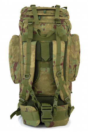 Рюкзак туристический на раме, модель 2336, 80 литров, цвет Зелёный