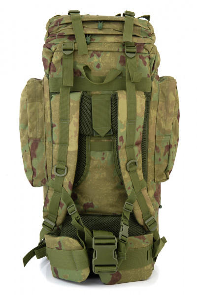 Рюкзак туристический на раме, модель 2336, 80 литров, цвет Зелёный