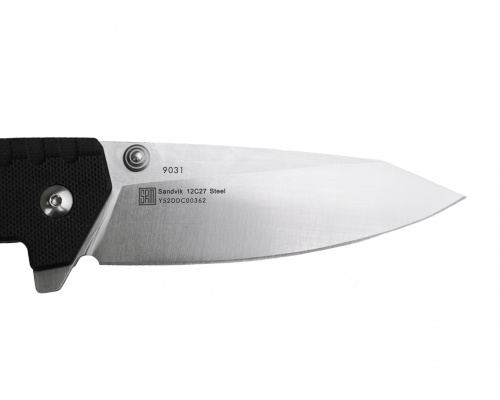 Нож Sanrenmu 9031 складной сталь Sandvik 12C27 рукоять G10