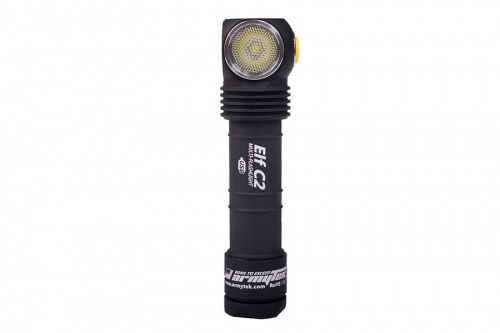 Фонарь Armytek Elf C2 XP-L USB Теплый (Серебро)