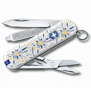 Нож-брелок 0.6223.L2109  " Alpine Edelweiss" Нож-брелок 0.6223.L2109  " Alpine Edelweiss"