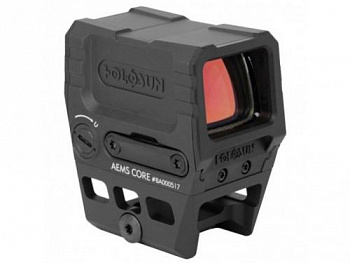 Прицел коллимат Holosun AEMS CORE, точка 2 МОА, подсв 10 (+2NV), 110г