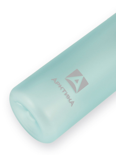 Бутылка тритановая 720-1000 голубая матовая, с ситечком