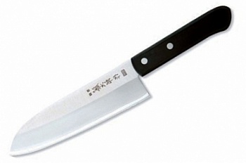 Нож Кухонный  мини Сантоку TOJIRO WESTERN (F-303), Нож Кухонный  мини Сантоку TOJIRO WESTERN (F-303),