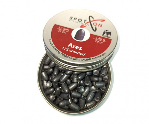 Пуля пневм. SPOTON Ares 5,5 мм, 1,88 гр.