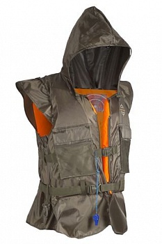 ЖИЛЕТ СПАСАТЕЛЬНЫЙ SHARK ЦВ.ХАКИ
