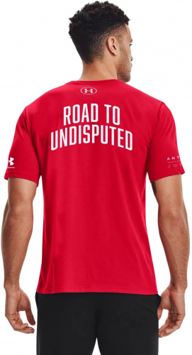 ФУТБОЛКА UA ANTHONY JOSHUA TRAIN TEE 1374917-600 ФУТБОЛКА UA ANTHONY JOSHUA TRAIN TEE 1374917-600