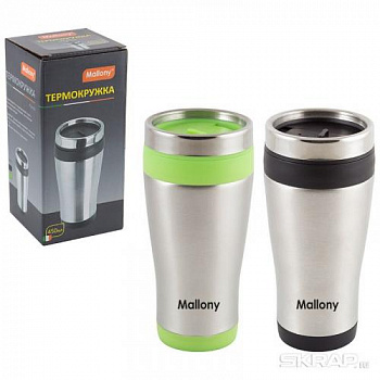 Термокружка FELICITA, нерж сталь, 450 мл