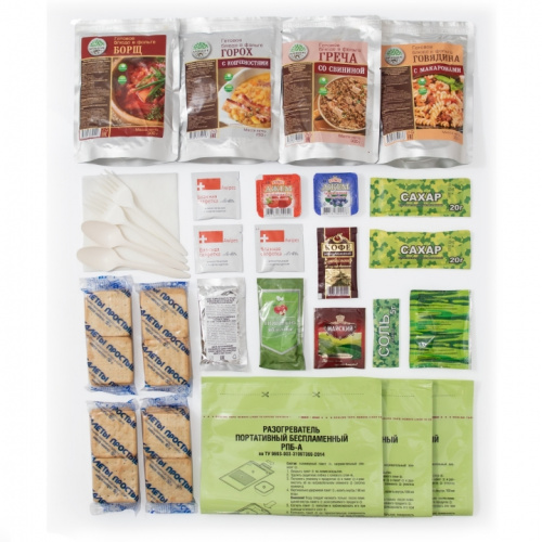 Рацион питания №1 в пакете