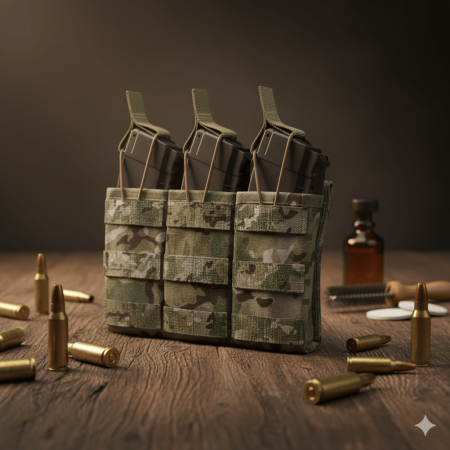 Подсумок-фастмаг тройной универсальный; МУЛЬТИКАМ; 1000 D