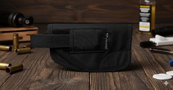 Кобура открытая для пистолетов ПЯ, Глок; ЧЕРНЫЙ; 500 D