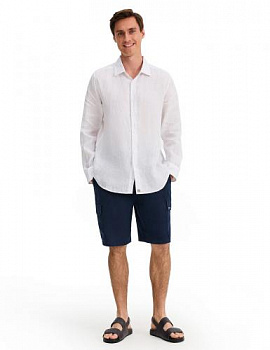 ШОРТЫ NORVEG LINEN  С КАРМАНАМИ МУЖСКИЕ ЦВЕТ ТЕМНО-СИНИЙ