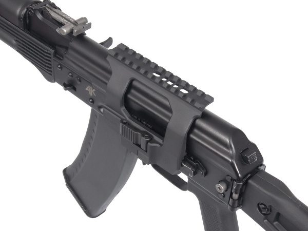 Кронштейн SAG боковой быстросъемный  Picatinny/ACOG для АК TAC , стальн защёлка