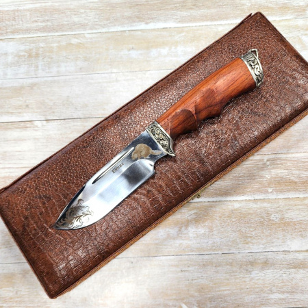 Нож "Бобр" елмах в шкатулке