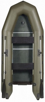 Лодка "Лоцман" М-320 ЖС зеленая