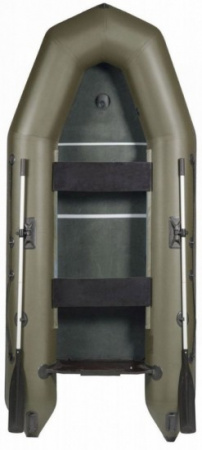 Лодка "Лоцман" М-320 ЖС зеленая