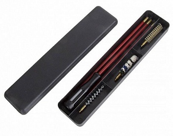 Набор для чистки 410 калибр (алюм. шомпол, 3 ерша, пластиковая коробка)