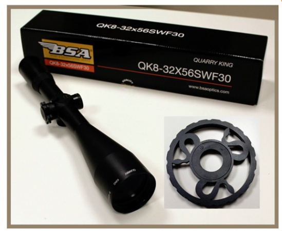 Прицел BSA Quarry King scope 8-32хx56 SWF30