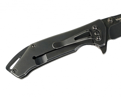 Нож Sanrenmu 7089LUY-SDW3 складной сталь 12C27 рукоять 420 Steel