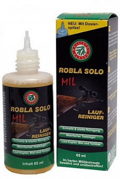 Ср-во для очистки стволовBallistol Robla-Solo MIL 65ml . Содержит аммиак!