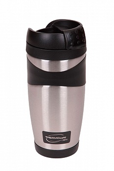 Термос-кружка со стальной колбой и откидной крышкой ThermoCafe DF-5000, 0.5 л (о