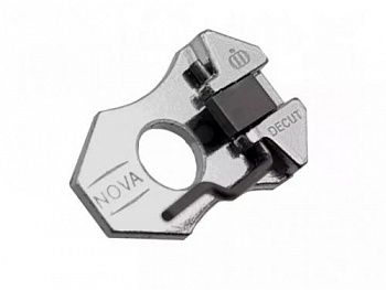 Полочка для классического лука магнитная Decut Nova Silver