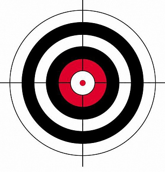 Мишень Remington 3-х цветная