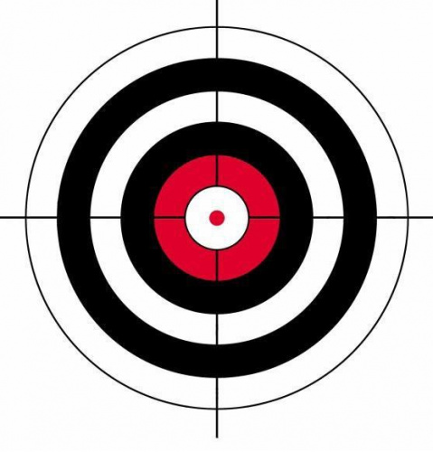 Мишень Remington 3-х цветная