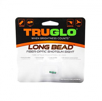 Мушка Truglo TG947EGM 3 мм зеленая, металл, ввинчивающ.