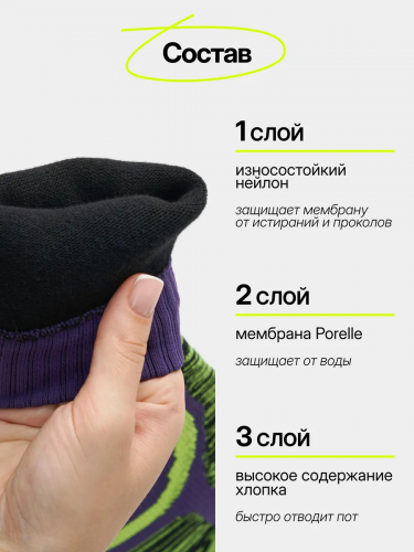 НОСКИ NUCEX СТАНДАРТНЫЕ НМ01 FLURESCENT