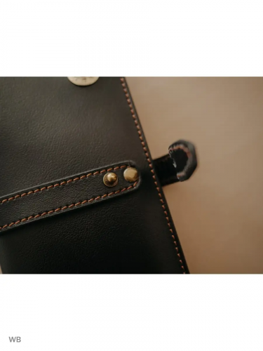 Портмоне (Черный, Охотник с собакой)