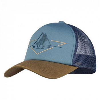 КЕПКА BUFF TRUCKER CAP BRAK STONE BLUE
