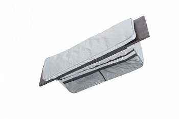 Накладка на сиденье Премиум 2шт+сумка 80 серая