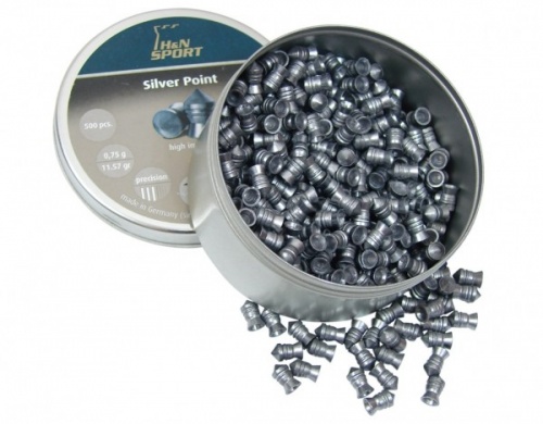 Пуля пневм. "H&N Silver Point", гладк., 4,5 мм., 11,57 гран (500 шт.)