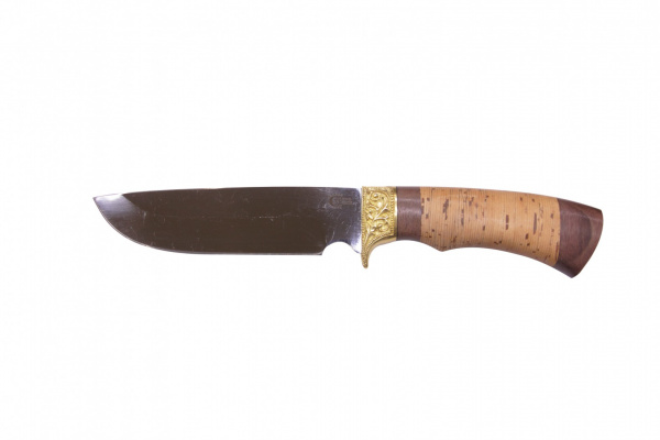 Нож Лорд,ст.65х13,береста,литье