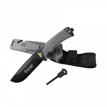 Нож туристический Ganzo G8012-GY серый