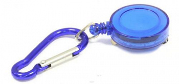 Карабин "СЛЕДОПЫТ", 5 см, с ретривером,алюминий/500/