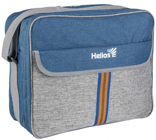 Набор для пикника на 4 персоны LUXEсиний/серый (HS-425(4)BG) Helios