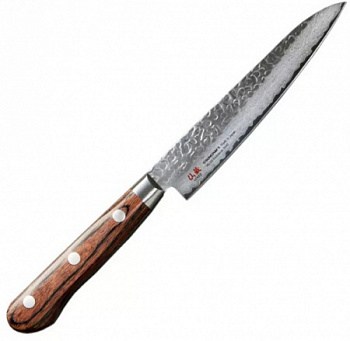 Нож кухонный Универсальный SUNSRAFT (Senzo Universal) 135мм, FT-04/E