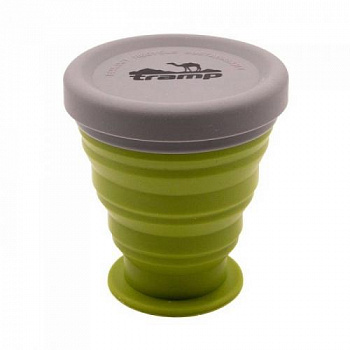 Стакан Tramp силиконовый 200мл. (оливковый)